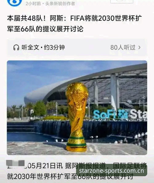 66队vs48队：2030年世界杯扩军对中国男足是希望还是幻影？